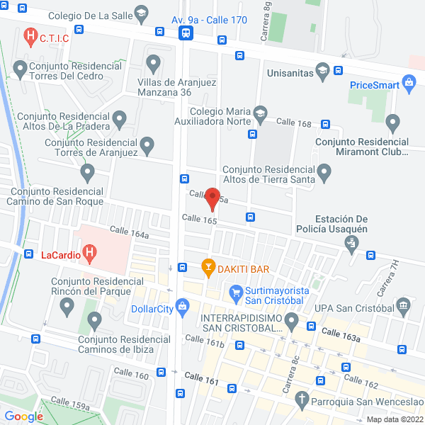 Mapa de Albeiro Rojas Csp Integral S.A.S.