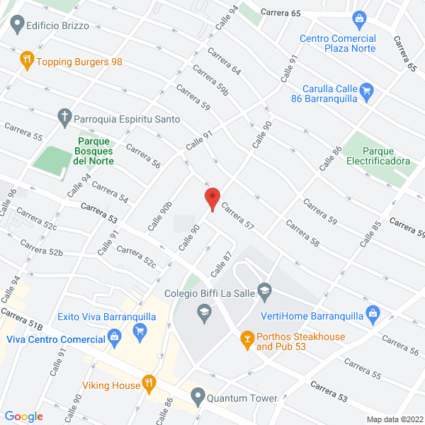 Map of Alberto Mario Vargas Llinas