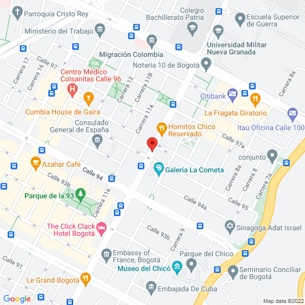 Mapa de Alfombras Y Maderas Ltda.
