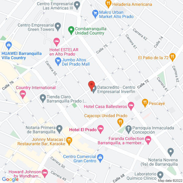Map of Biostem S.A.S.