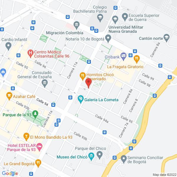 Mapa de Bistrot Café D.C.