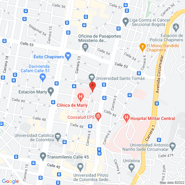 Mapa de Biyway Internacional S.A.S.
