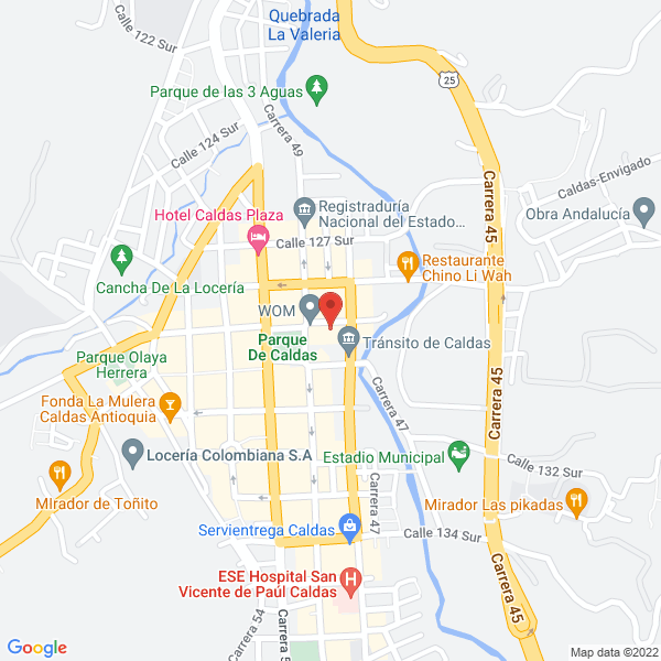 Mapa de Arrendamientos Juan Raices