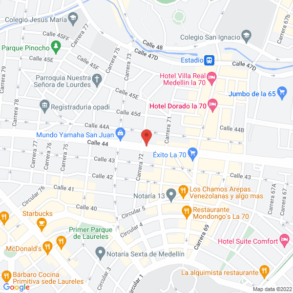 Mapa de Arrendamientos Polibienes Ltda.