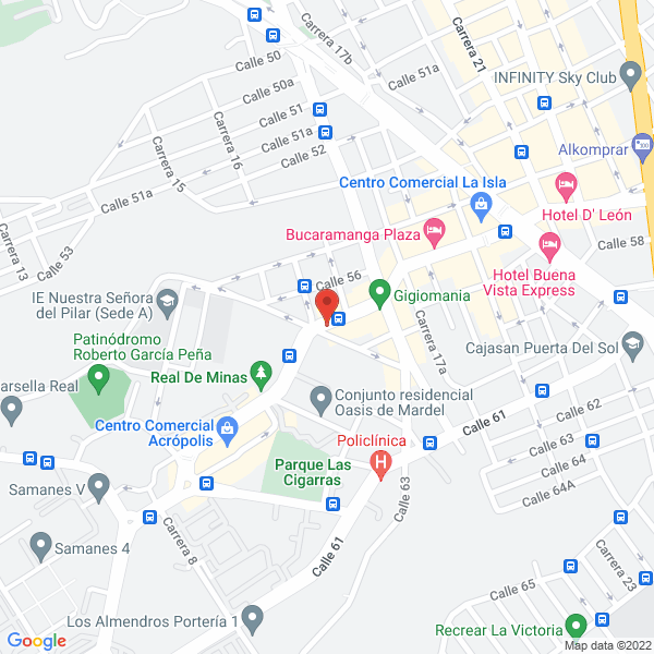 Map of Arte Y Decoracion Decoryeso