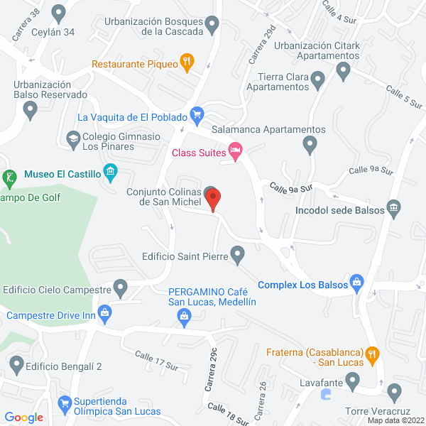 Mapa de Arte Y Luz Comercializadora E.U.