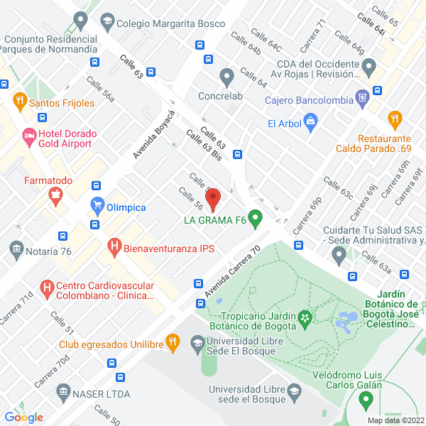 Mapa de Auditoría Y Gestión Fiscal Sas