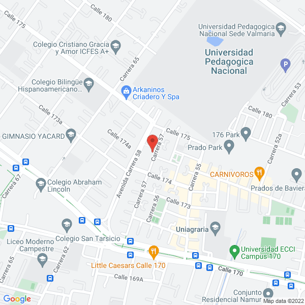 Mapa de Audrox Ingeniería Ltda.