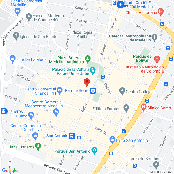 Mapa de Boutique Chariot