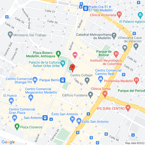Mapa de Boutique Liliam