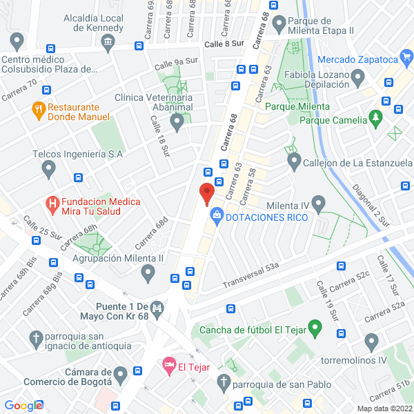 Mapa de Boutique Maru