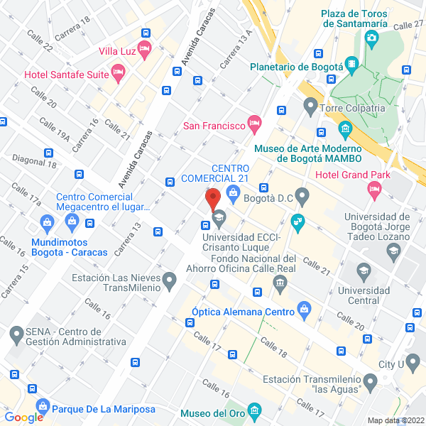 Mapa de Bp En Terprise S.A.S.