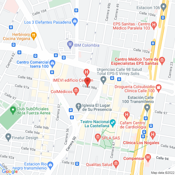 Mapa de Bps Service Consulting And Development Sas