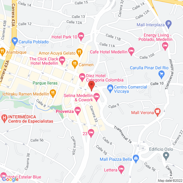 Mapa de Brasas Parrilla Bar