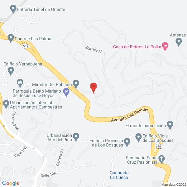 Mapa de Aserrío El Algarrobo