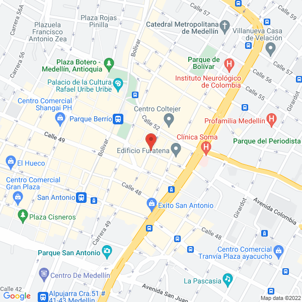 Mapa de Asescan Ltda