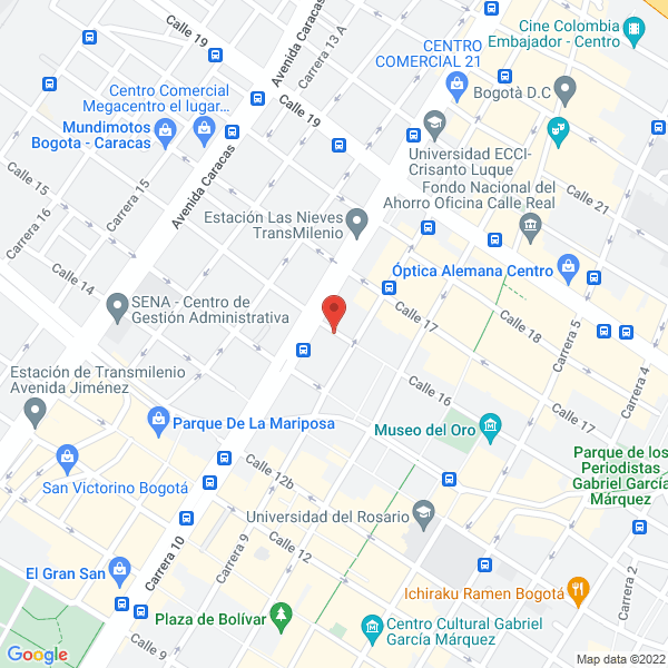 Mapa de Aqavision E.U.