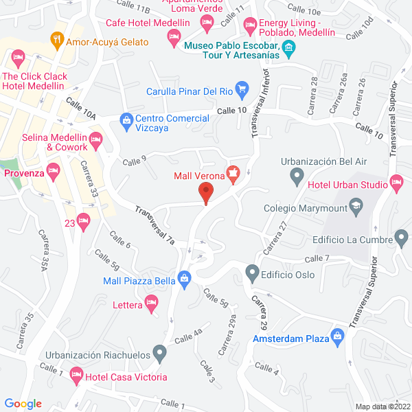 Mapa de C.I. In Fashion S.A.