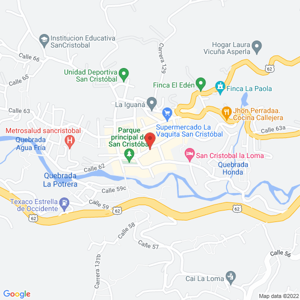 Mapa de Arrendamientos San Cristóbal