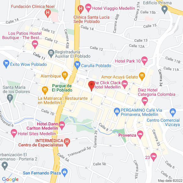 Mapa de Arrendamientos Tempo Ltda