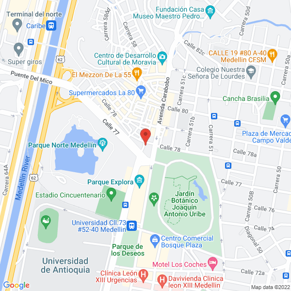 Mapa de Arroz Caribe S.A.