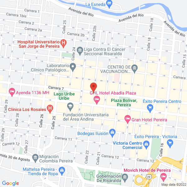 Map of Artesanías Manos Creativas