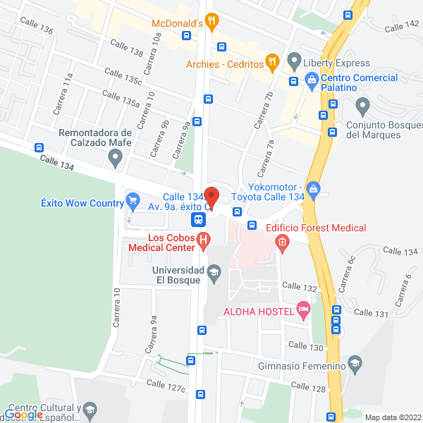 Mapa de Arthro-Eslo S.A.S.
