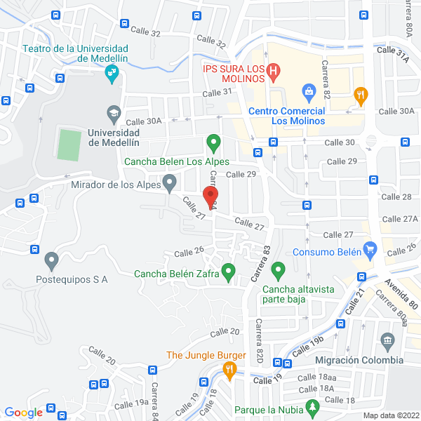 Mapa de Avypor Ltda