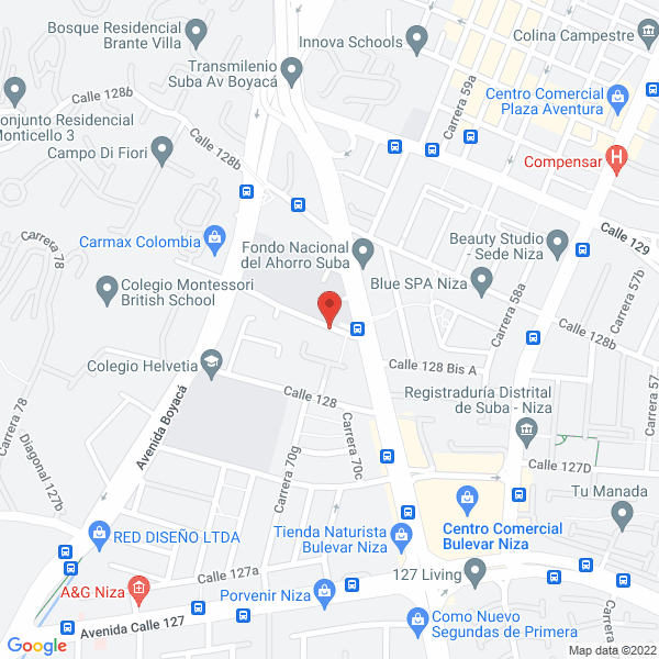 Mapa de Axioma Estudio S.A.S.