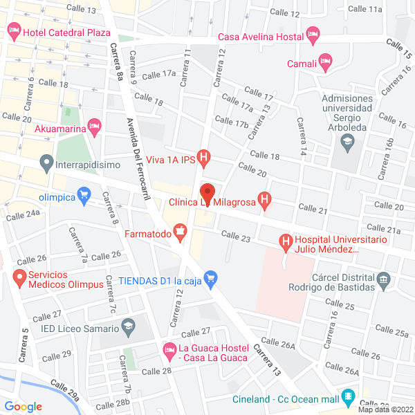 Map of Az Seguros Generales