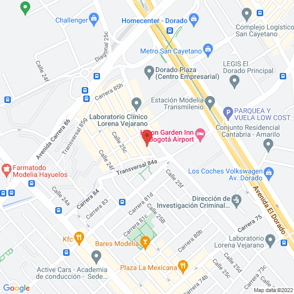 Mapa de Azai Servicios Profesionales De Alimentacion S.A.S.