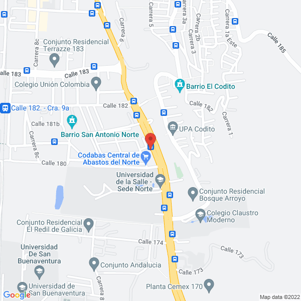 Mapa de Azugel Ltda