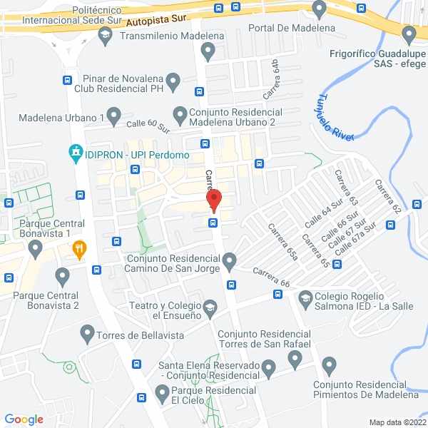 Mapa de B C D S.A.S.