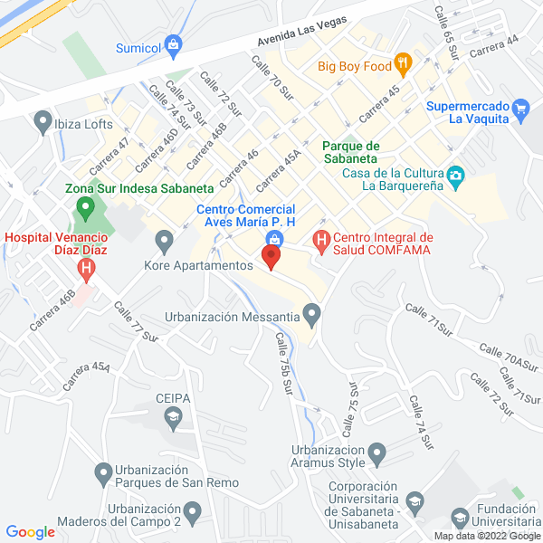 Mapa de B&W Studio