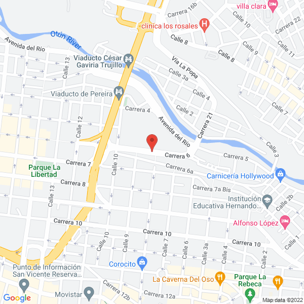 Map of Bahamón Aguirre Ltda.