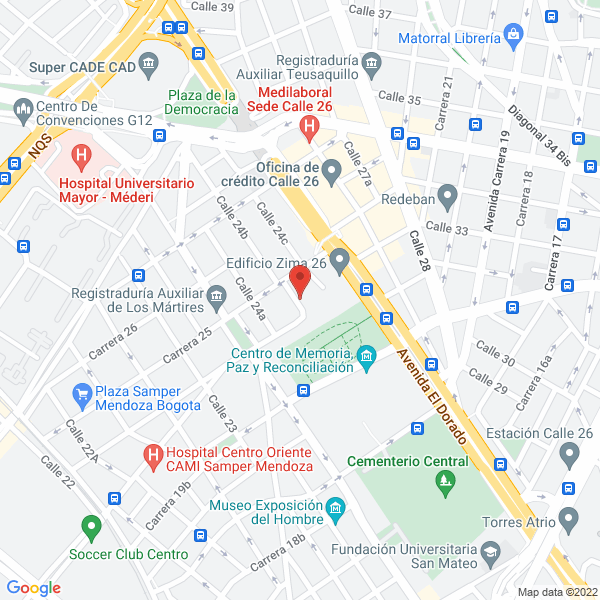 Mapa de Biocidas Y Químicos S.A.S.
