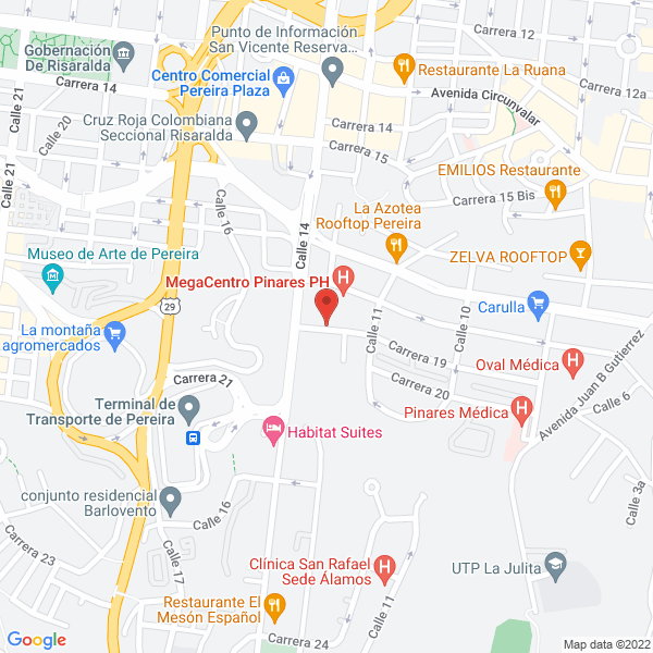 Map of Bioedén Colombia S.A.S.