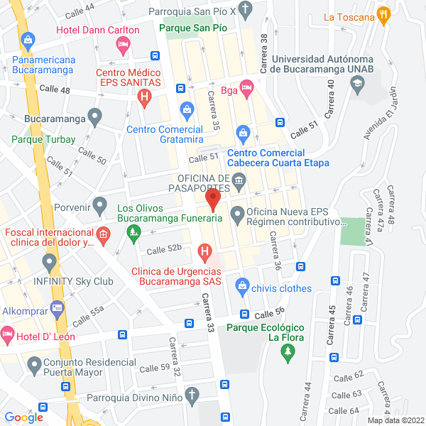 Map of Bioescultura
