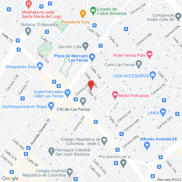 Mapa de Bioexclusion S.A.S.