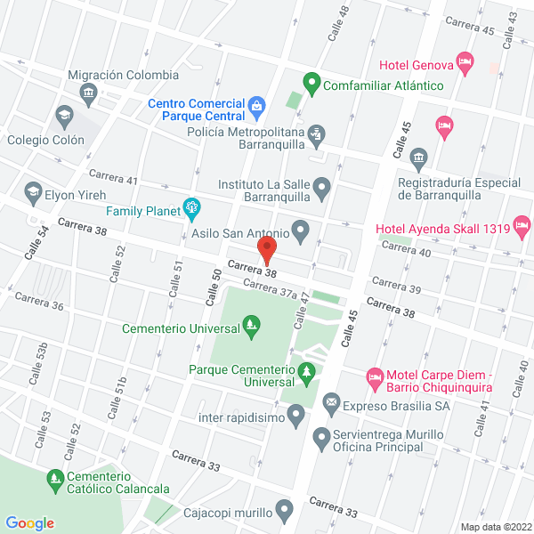 Map of Asa Ingeniería S.A.S