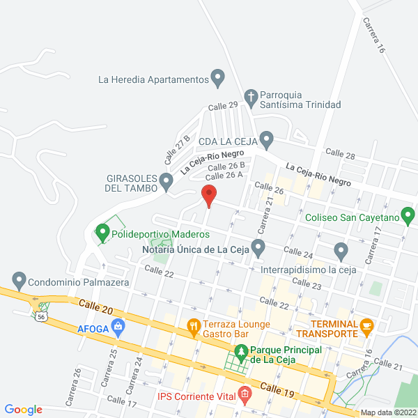 Mapa de Aserrío Manoah