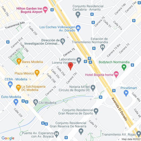 Mapa de Aservicomex S.A.S.