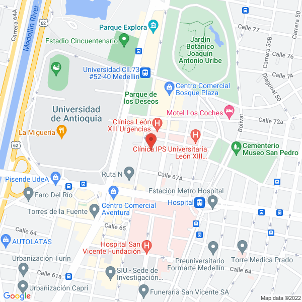 Mapa de Asociación De Juvilados Del Seguro Social