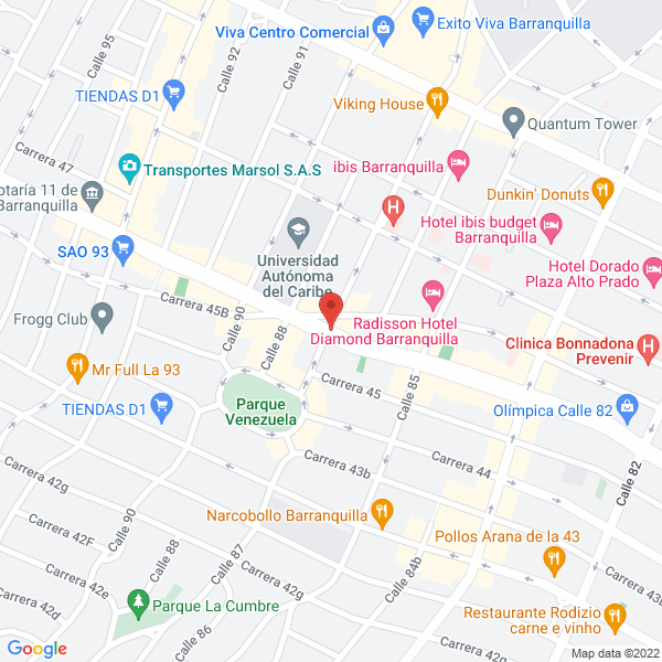 Map of Asociación Estación De Taxi La Libertad