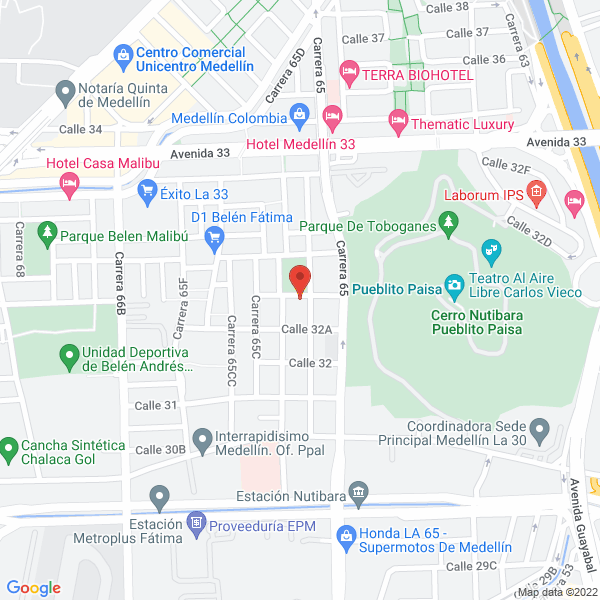 Mapa de Asociación Exalumnas La Enseñanza