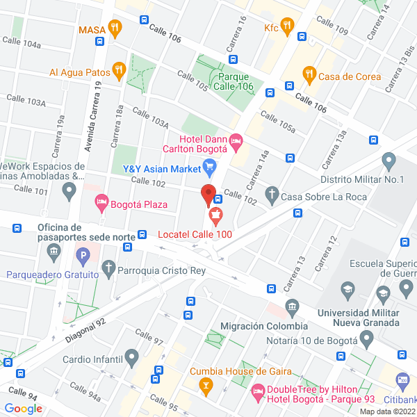 Mapa de Asociación Los Olivos