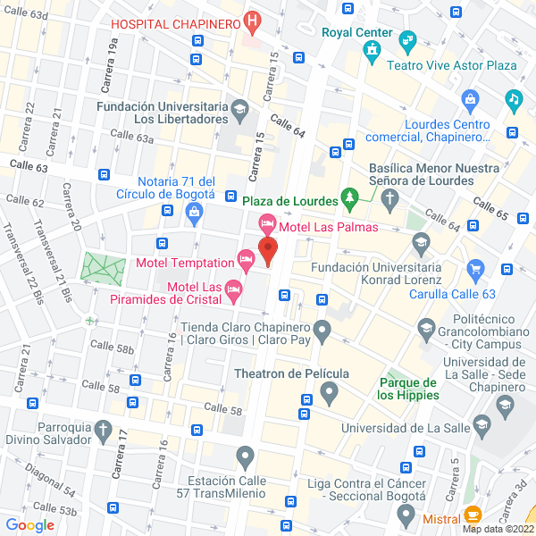Mapa de Asociación Naranja Lima