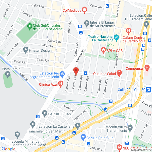 Mapa de Asociacion Alianza Para La Prevencion Y Tratamiento Del Cancer En El Niño