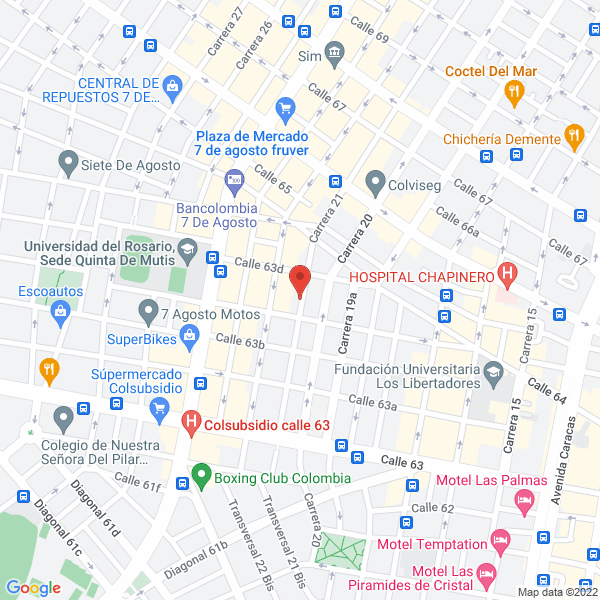 Mapa de Asambunorte
