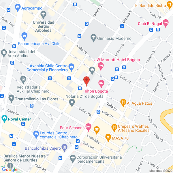 Mapa de Asofondos